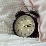 “지치지 않는 하루 만들기”…만성피로 극복, 생활 속 건강 루틴이 답이다 round black alarm clock displaying 3:12